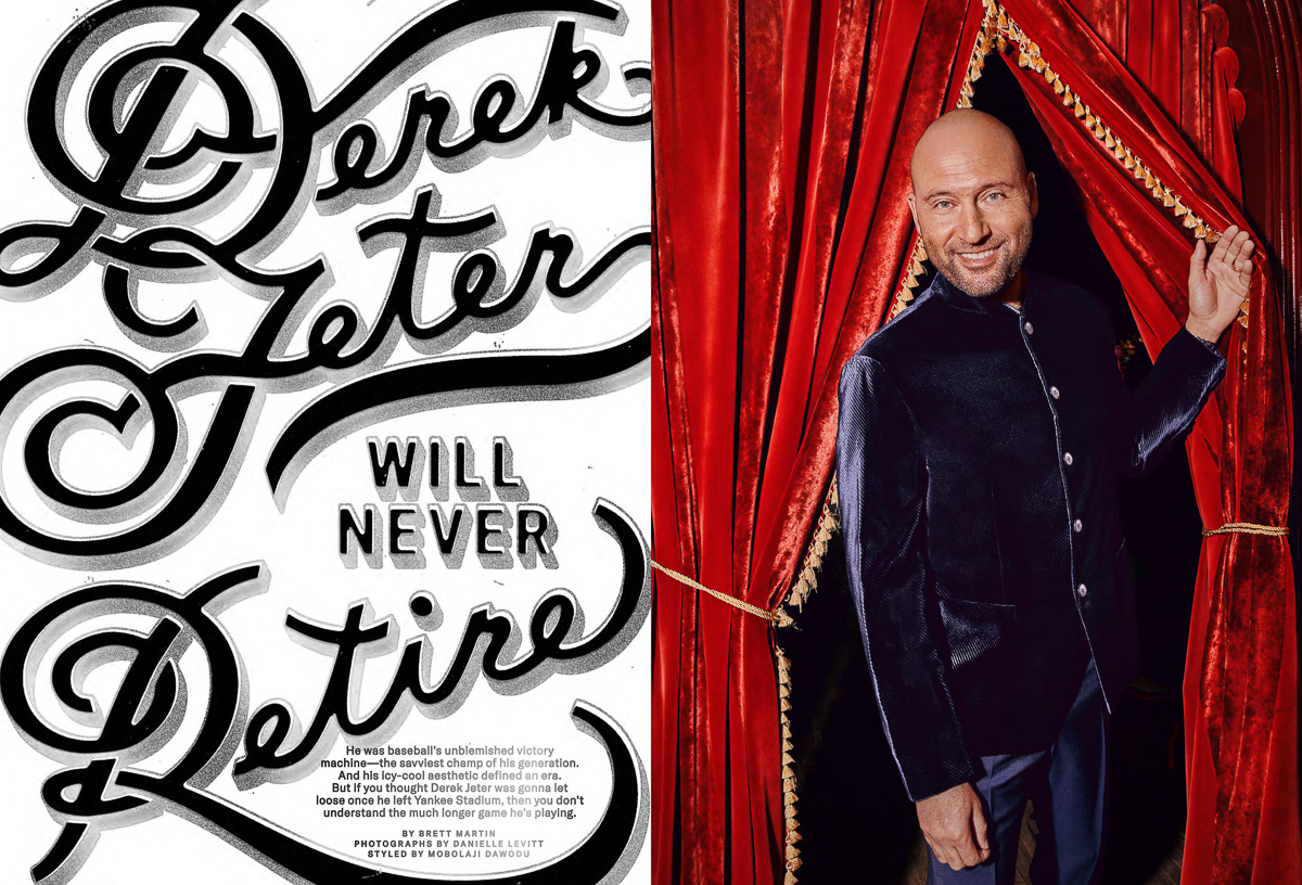 GQ - Derek Jeter was baseball's unblemished victory